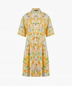 French Connection Adelphi Poplin Midi Shirt Dress