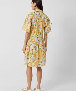 French Connection Adelphi Poplin Midi Shirt Dress