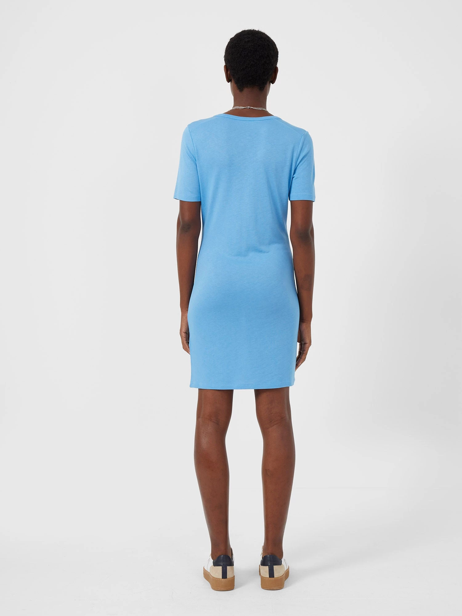 French Connection Solid Meadow Jersey Button Dress 7 French Connection Solid Meadow Jersey Button Dress