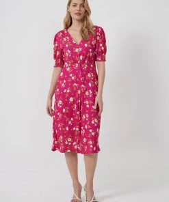 French Connection Sale Shanti Meadow Jersey Tea Dress