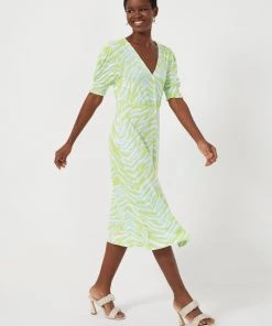 French Connection Diah Meadow Midi Tea Dress Sale