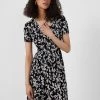 French Connection Mono Floral Meadow Jersey