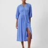 French Connection Cora Pleated Midi Dress