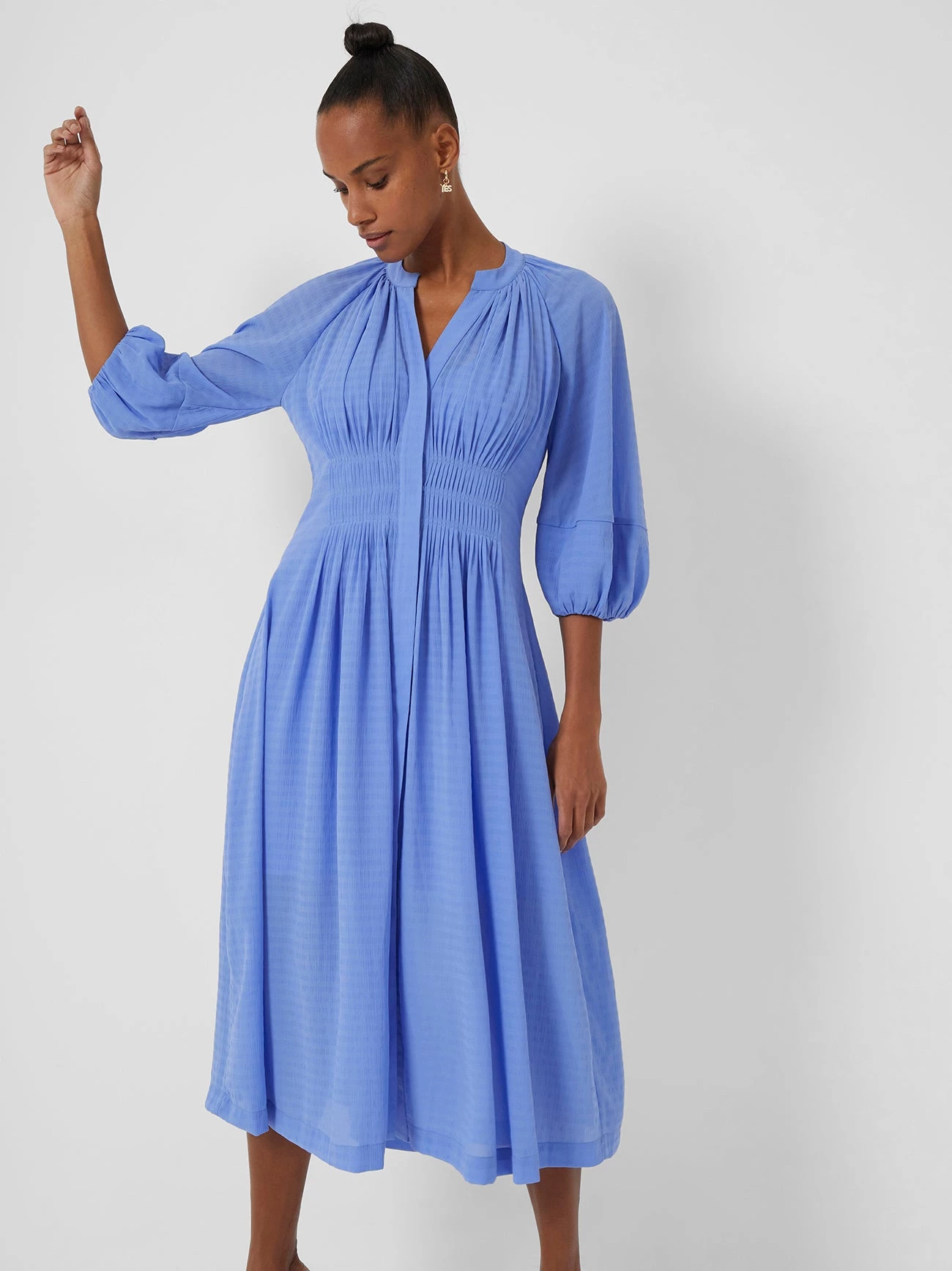French Connection Cora Pleated Midi Dress 5 French Connection Cora Pleated Midi Dress