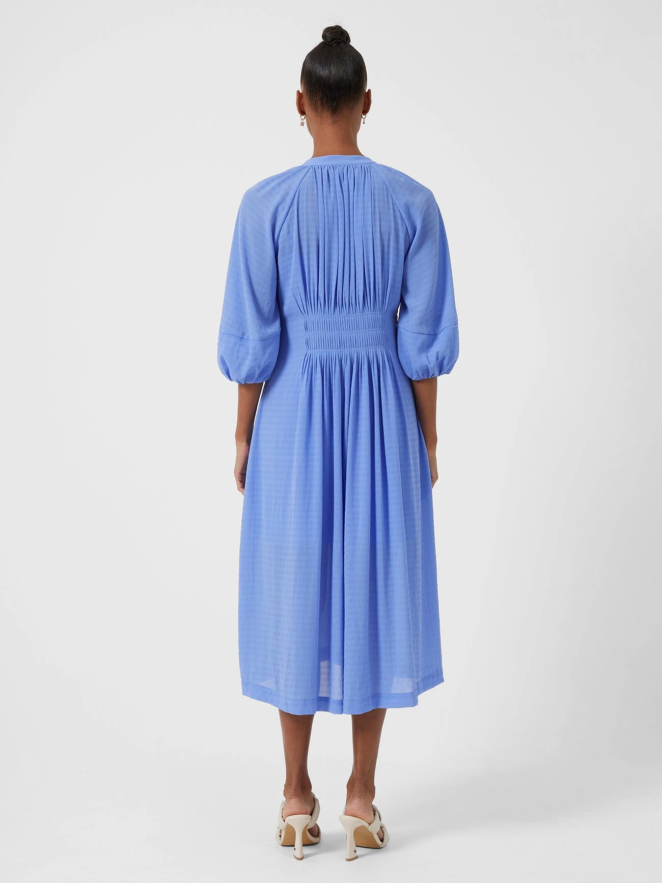 French Connection Cora Pleated Midi Dress 7 French Connection Cora Pleated Midi Dress