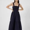 French Connection Sale Rhodes Solid Midi Sun Dress