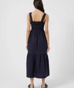 French Connection Sale Rhodes Solid Midi Sun Dress