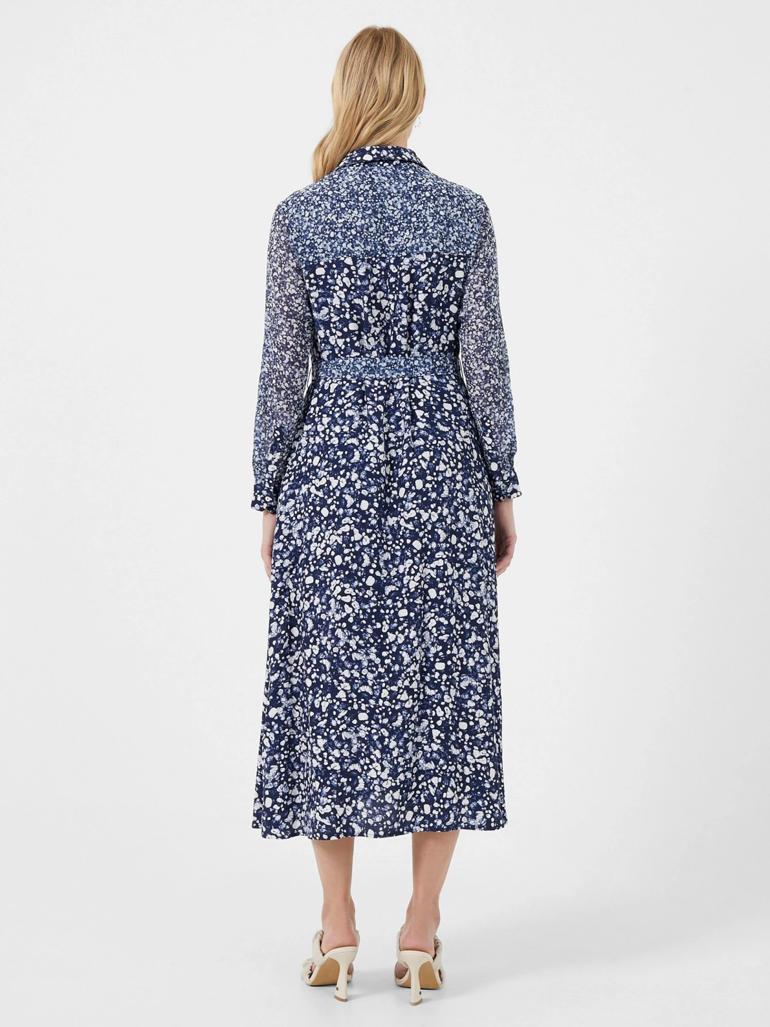 French Connection Areita Drape Printed Shirt Dress Sale 6 French Connection Areita Drape Printed Shirt Dress Sale