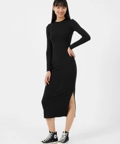 French Connection Sweeter Sweater Long Sleeve Midi Dress