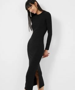 French Connection Sweeter Sweater Long Sleeve Midi Dress