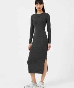 French Connection Sweeter Sweater Long Sleeve Midi Dress Sale