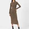 French Connection Sale Sweeter Sweater Long Sleeve Midi Dress