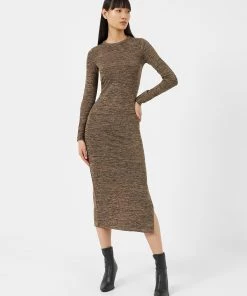 French Connection Sale Sweeter Sweater Long Sleeve Midi Dress