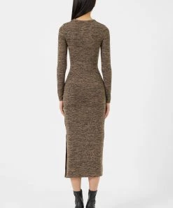 French Connection Sale Sweeter Sweater Long Sleeve Midi Dress