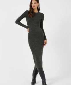 French Connection Sale Sweeter Sweater Long Sleeve Midi Dress