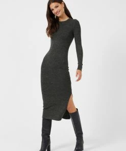 French Connection Sale Sweeter Sweater Long Sleeve Midi Dress