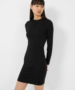 French Connection Sweeter Sweater Long Sleeve Mini Dress
