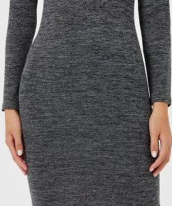 French Connection Sweeter Sweater Long Sleeve Mini Dress