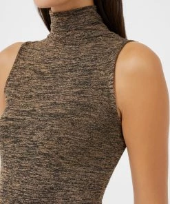 French Connection Sweeter Sweater High Neck Midi Dress