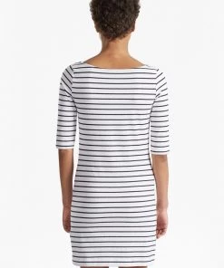 French Connection Tim Tim Stripe Jersey Dress