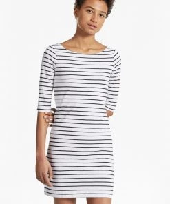French Connection Tim Tim Stripe Jersey Dress