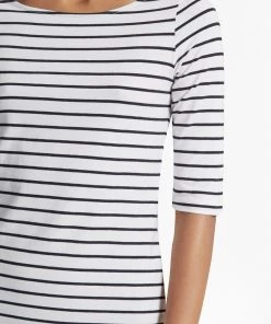 French Connection Tim Tim Stripe Jersey Dress