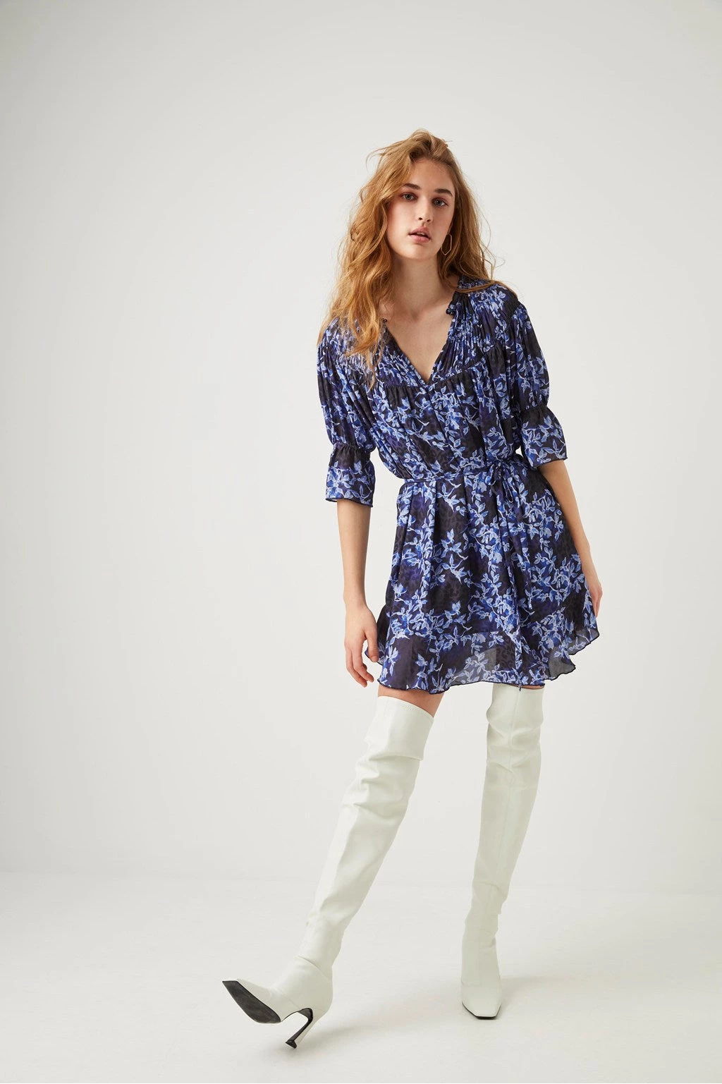 French Connection Dionne Gathered Mini Dress Sale 7 French Connection Dionne Gathered Mini Dress Sale