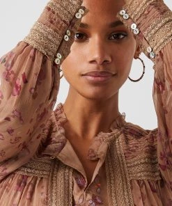 French Connection Fiona Embroidered Dress