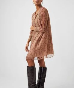 French Connection Fiona Embroidered Dress