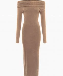 French Connection Babysoft Off-Shoulder Dress