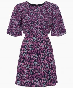 French Connection Bethany Verona Crepe Mini Dress