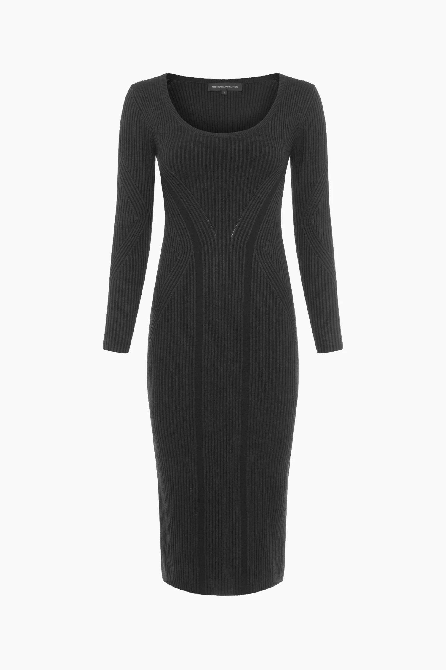 French Connection Simona Knit Scoop Neck Bodycon Dress 7 French Connection Simona Knit Scoop Neck Bodycon Dress