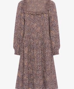 French Connection Faith Drape Mdi Dress Sale