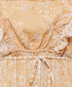 French Connection Adena Square-Neck Lurex Mini Dress