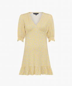 French Connection Peony-Doria Eco Puff-Sleeve Dress 11 French Connection Peony-Doria Eco Puff-Sleeve Dress