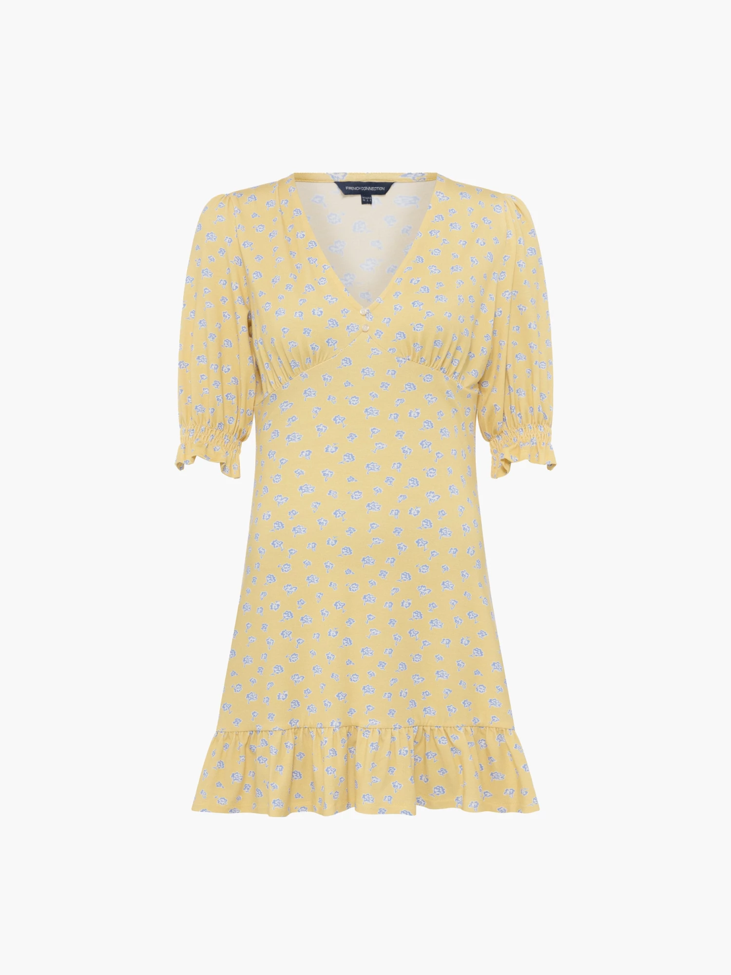 French Connection Peony-Doria Eco Puff-Sleeve Dress 7 French Connection Peony-Doria Eco Puff-Sleeve Dress