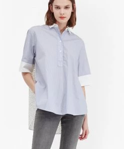 French Connection Sale Kyra Cotton Oversized Shirt