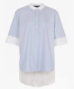 French Connection Sale Kyra Cotton Oversized Shirt