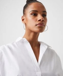 French Connection Shirts Rhodes Poplin Relaxed Fit Shirt