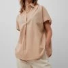 French Connection Cele Rhodes Poplin Short-Sleeved Shirt 2 French Connection Cele Rhodes Poplin Short-Sleeved Shirt