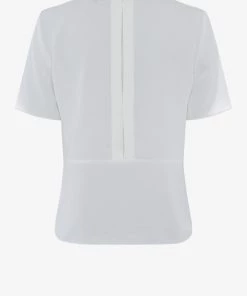 French Connection Emmy Crepe Gathered Top Last Chance To Buy