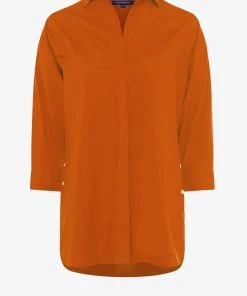 French Connection Sale Rhodes Organic Popover Shirt