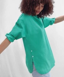 French Connection Sale Rhodes Organic Popover Shirt