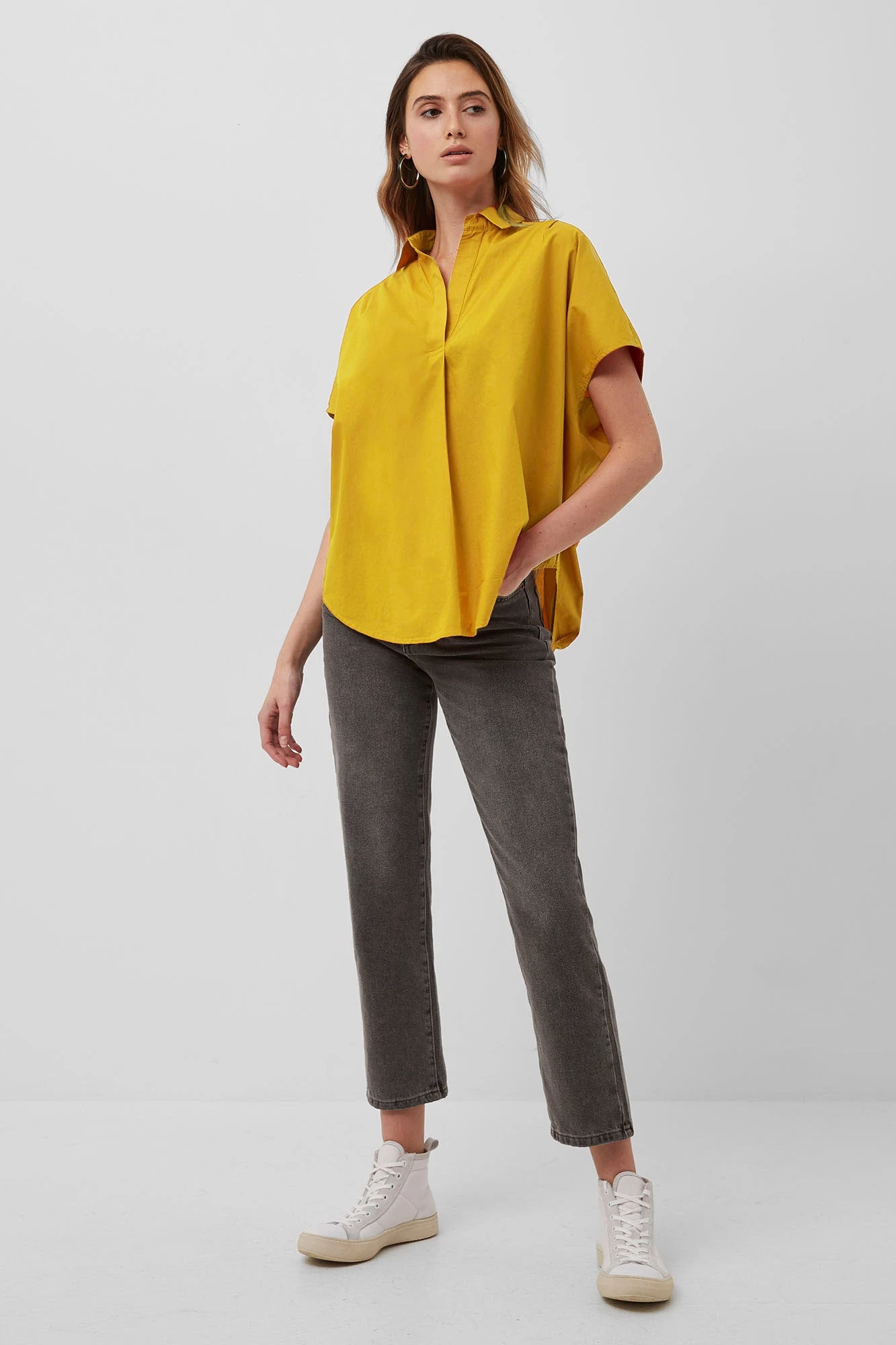 French Connection Cele Rhodes Short-Sleeved Shirt Sale 4 French Connection Cele Rhodes Short-Sleeved Shirt Sale