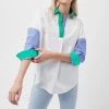 French Connection Ceises Rhodes Colour Block Shirt Last Chance To Buy 2 French Connection Ceises Rhodes Colour Block Shirt Last Chance To Buy
