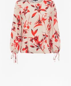 French Connection Last Chance To Buy Elvia Crepe Light Long Sleeve Top