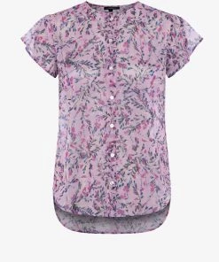 French Connection Flores Crinkle Shirt Last Chance To Buy