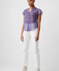 French Connection Flores Crinkle Shirt