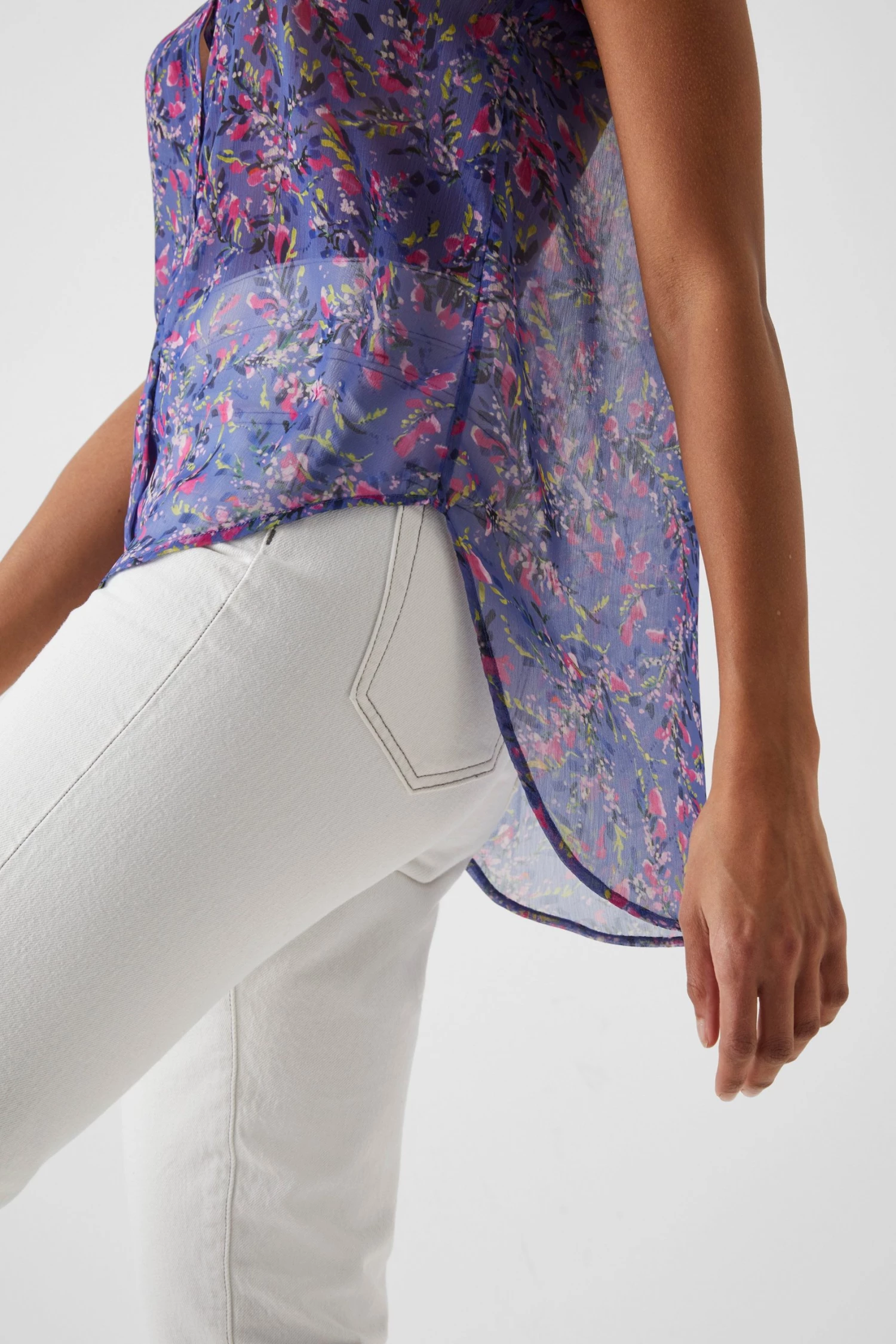 French Connection Flores Crinkle Shirt 5 French Connection Flores Crinkle Shirt