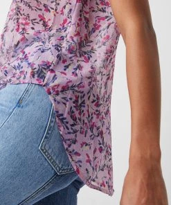 French Connection Flores Crinkle Shirt Last Chance To Buy